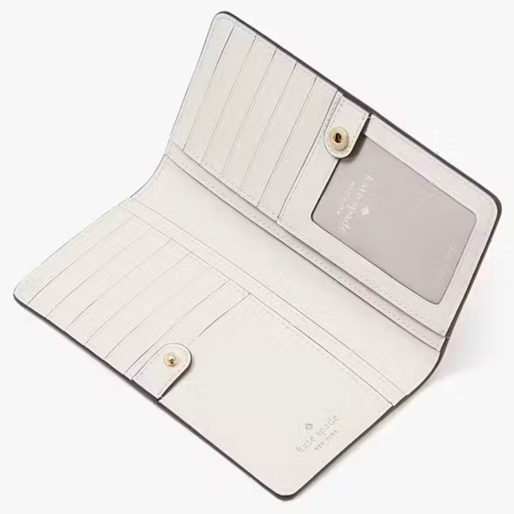 Kate Spade NWT Madison Heartfelt Geo Flap Crossbody & Matching Wallet Set - Picture 10 of 16